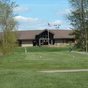 Oakhaven GC: clubhouse & #16