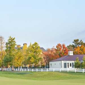 New Albany CC: golf cart barn