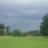 A cloudy day view from a fairway at Reid Park Golf Club.