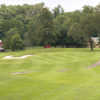 A view of the 2nd green at Fire Ridge Golf Course.