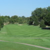View of the 15th fairway and green at Apple Valley Golf Club.