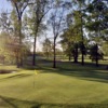 View of a green at Hillcrest Golf Club.