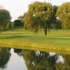 A view of the 18th green par-4 at Greene Country Club