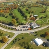Aerial fall view from Snow Hill Country Club