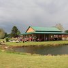 A view of the clubhouse at Majestic Springs Golf Course