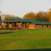 A view of the clubhouse at Woodland Golf Club