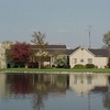 A view over the water from Mercer County Elks Country Club