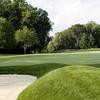 A view of the 13th green at Hyde Park Golf & Country Club