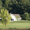 A view of the clubhouse at Hidden Creek Golf Club