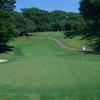 A view of a green at Quail Hollow Country Club.