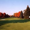 A fall view of a green at Plum Brook Country Club
