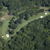 Aerial view of hole #12 and #14 at Kirtland Country Club