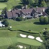 Aerial view of the clubhouse at Kirtland Country Club