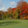 A fall view of the 6th hole at Stonelick Hills Golf Course