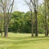 A spring view from a fairway at Indian Hollow Lake Golf Club