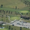 Aerial view of the clubhouse at Prairie View Golf Club