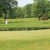 A view of a green at Raintree Country Club