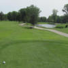 A view from a white tee at Knoll Run Golf Course