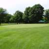 A view of the 1st green at Pleasant View Golf Club