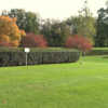 A view of a tee at Black Brook Golf Course