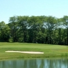 A view of the 17th green from tee at Northstar Golf Resort