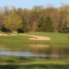 View of a bunkered green at Foxfire Golf Club