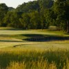 View of a green at Glenview Golf Course.