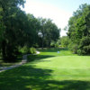 A view of the 17th hole at FoxCreek Golf & Racquet Club