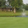 A view of a green with water coming into play at Lakeland Golf Club