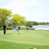 A view of the putting green at Auglaize Golf Club