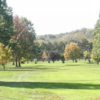 A view of a fairway at Dyer Country Club.