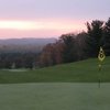 A view of green #18 at Mohican Hills Golf Club