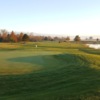 A view of a green at Crosswinds Golf Club (Cole Preston).