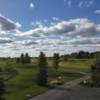 A sunny day view from Grey Hawk Golf Club.