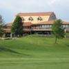 A view of the clubhouse at Coppertop Golf Club