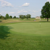 A view of the 17th hole at Glenross Golf Course