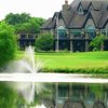 A view of the clubhouse at Royal American Links Golf Club