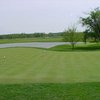 A view of the practice putting green at Clover Valley Golf Club