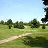 A view of the 14th hole at Saint Albans Golf Club green from tee box at Saint Albans Golf Club
