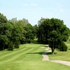 A view of green #17 from fairway at Saint Albans Golf Club