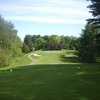 A view of the 17th green protected by bunkers at Brass Ring Golf Club