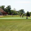 A view of hole #10 at Little Bear Golf Club