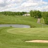 A view of the 18th hole at Chapel Hill Golf Course