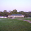 A view of the clubhouse at Sunbury Golf Course