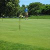 A view of the putting green at Little Turtle Country Club