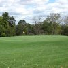 A view of the 17th hole at Crown Hill Golf Club