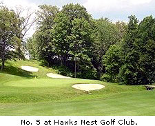 No. 5 at Hawks Nest Golf Club