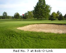 Red No. 7 at Bob-O-Link