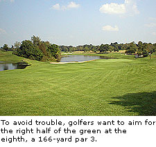 No. 8 at Hawks Nest Golf Course